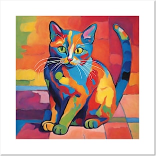 fauvism cat art les fauves pt12 Posters and Art